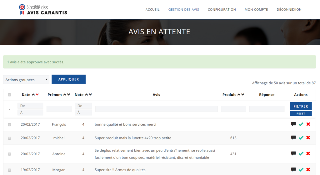 Solution De Gestion D'avis Client - N2D